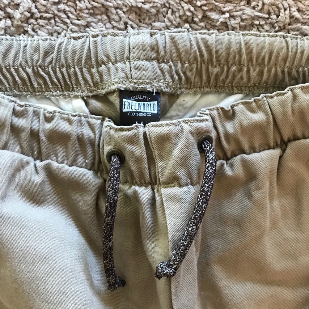 Free world Khaki Joggers